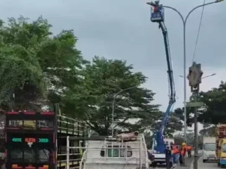 Dishub Tingkatkan Perbaikan PJU. (Dok: Istimewa)