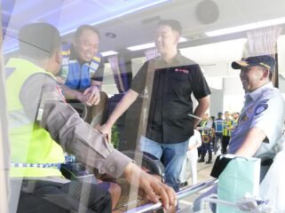 Photo:  Raharja mengikuti Apel Persiapan Pengamanan Lebaran 2026 (Doc.Ist) 