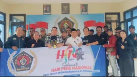 Delegasi PWI Bekasi Raya di HPN Kota Serang. (Dok: Istimewa)