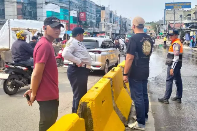 
Dishub Matangkan Skema Lalu Lintas Usai Pemindahan Pasar Tumpah di Depan SGC. (Dok: Istimewa)