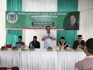 Photo: Kegiatan reses 1 tahun 2026 Anggota DPRD Kota Bekasi fraksi PKB murodi saat di wilayah pondok gede(Doc.Ist) 