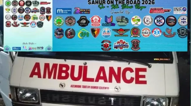 Sahur On The Road Relawan Ambulance Jatimulya. (Dok: Istimewa)