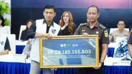 Rp58,18 Miliar Aset TPPU Judi Online Diserahkan Bareskrim ke Negara. (Dok: Istimewa)