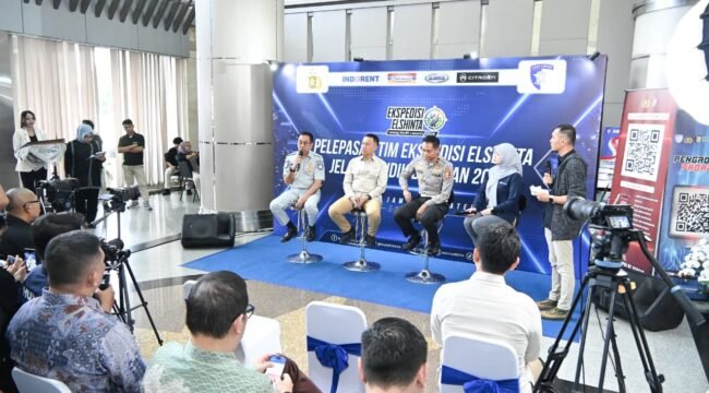 Photo: acara pelepasan Tim Ekspedisi Mudik 2026 yang berlangsung di Gedung Korlantas Polri, Jakarta, (Doc.Ist) 