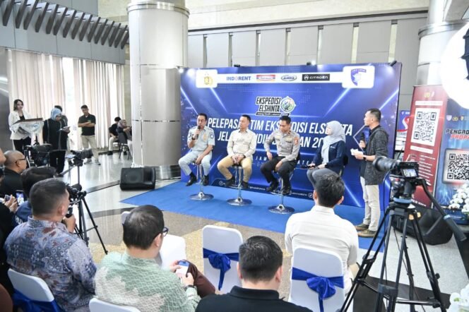 
Photo: acara pelepasan Tim Ekspedisi Mudik 2026 yang berlangsung di Gedung Korlantas Polri, Jakarta, (Doc.Ist) 
