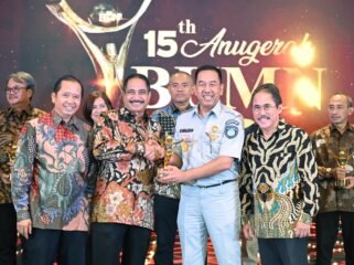 Photo: PT Jasa Raharja mencatat prestasi dalam ajang Anugerah BUMN 2026 dengan meraih dua penghargaan bergengsi sekaligus. Kegiatan tersebut digelar oleh BUMN Track bekerja sama dengan BTA Academy (Doc.Ist) 