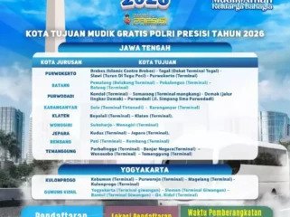 Mudik Gratis Presisi 2026. (Dok: Istimewa)