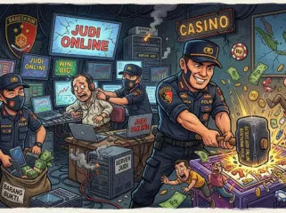 Ilustrasi Pengungkapan Kasus Judol. (Dok: Istimewa)