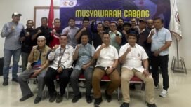 Photo: Pengurus Cabang Persatuan Judo Seluruh Indonesia (PJSI) Kota Bekasi untuk masa bakti 2026–2031. (Doc.cam) 