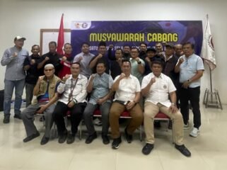 Photo: Pengurus Cabang Persatuan Judo Seluruh Indonesia (PJSI) Kota Bekasi untuk masa bakti 2026–2031. (Doc.cam) 
