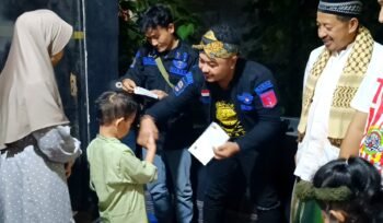 Photo: Keluarga besar Gibas subsektor pejuang saat giat bakti sosial santunan anak yatim di ramadhan 2026 (Doc.cam) 