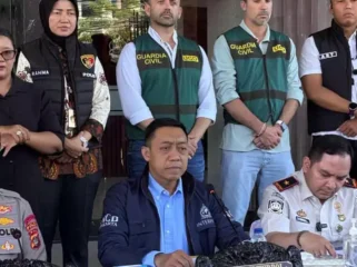 Penangkapan Buronan Interpol Inggris. (Dok: Istimewa)