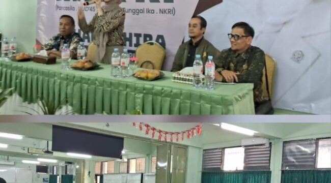 Photo: Anggota Dewan Perwakilan Daerah RI Jihan Fahira Saat Giat Sosialisasi Empat Pilar Kebangsaan di SMA 4 Kota Bekasi (Doc.Ist) 