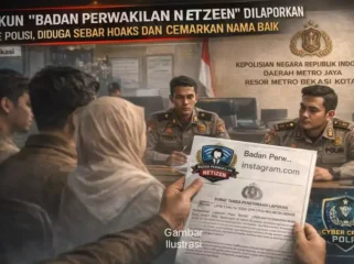 Ilustrasi: Pelaporan Akun Badan Perwakilan Netizen. (Dok: Istimewa)