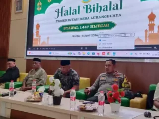 Halal bihalal Desa Lubangbuaya Buaya, Setu. (Dok: Istimewa)