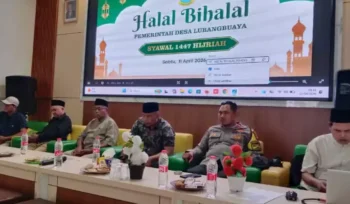 Halal bihalal Desa Lubangbuaya Buaya, Setu. (Dok: Istimewa)