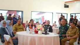 Photo: Walikota Bekasi Tri Adhianto bersama tiga pilar saat resmikan gedung mandala adhyaksa (Doc.Ist) 