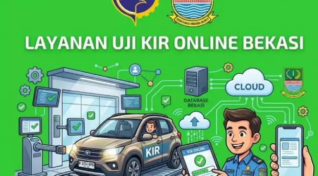 Ilustrasi: Penerapan Layanan KIR Online Bekasi. (Dok: Istimewa)