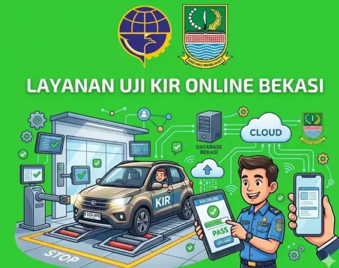 
Ilustrasi: Penerapan Layanan KIR Online Bekasi. (Dok: Istimewa)
