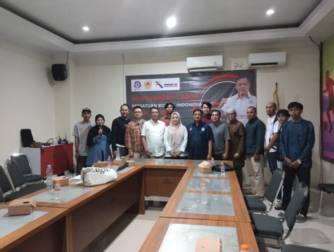 
Photo: Musyawarah Cabang (Muscab) yang berlangsung di Aula KONI Kota Bekasi (Doc.Ist) 