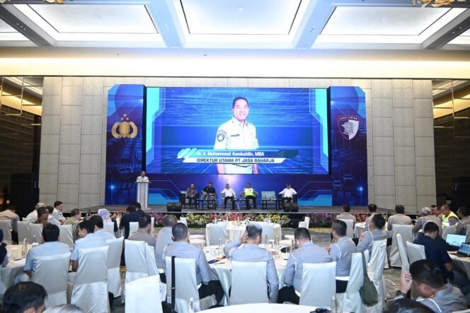 
Photo:  Raharja turut ambil bagian dalam Rapat Koordinasi Analisa dan Evaluasi (Anev) Operasi Ketupat 2026  (Doc.Ist) 