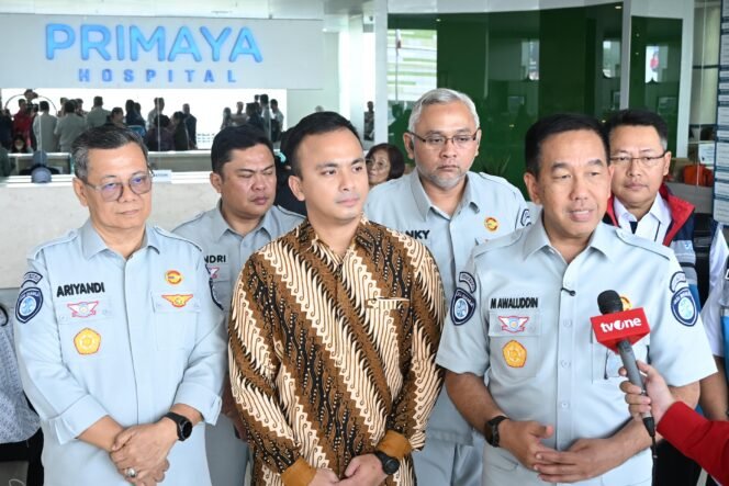 
Photo: Direktur Utama PT Jasa Raharja kunjungi 8 rumah sakit di kota Bekasi (Doc.Ist) 