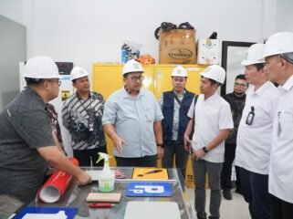 Photo: Jasa Raharja melakukan kunjungan kerja ke Politeknik transportasi Darat (Poltrada) Bali di Tabanan, Bali, pada Jumat, 24 April 2026 (Doc.Ist) 