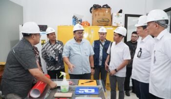 Photo: Jasa Raharja melakukan kunjungan kerja ke Politeknik transportasi Darat (Poltrada) Bali di Tabanan, Bali, pada Jumat, 24 April 2026 (Doc.Ist) 