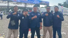 GBIL-SARBUMUSI PT. Logisteed Indonesia Forwarding Karawang Peringati May Day 2026 di Monas. (Dok: Istimewa)