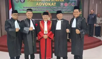 Advokat Peradi Raya di Pengadilan Tinggi Denpasar, Bali. (Dok: Istimewa)