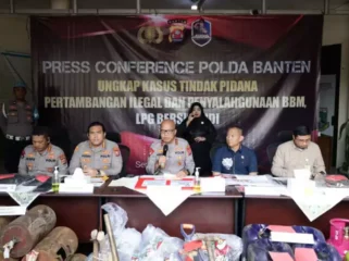 Pengungkapan Penyalahgunaan BBM Subsidi di Banten. (Dok: Istimewa)