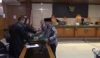 Sidang Tipikor Ade Kunang. (Dok: Istimewa)