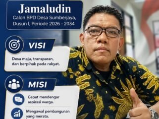 Photo: Fyl Jamaludin calon BPD Desa Sumberjaya (Doc.Ist) 