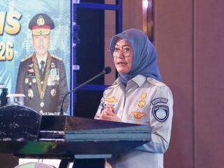 Photo: Direktur Hubungan Kelembagaan Jasa Raharja, Dewi Aryani Suzana (Doc.Ist) 