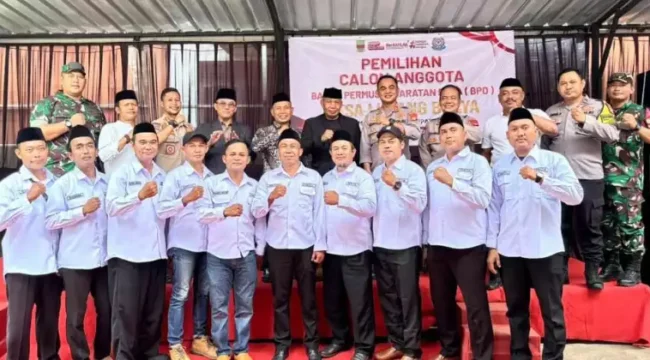 Pemilihan BPD Lubangbuaya, Setu. (Dok: Istimewa)