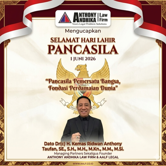 
Photo: Fyl ucapan Hari Lahir Pancasila(Doc.Ist) 