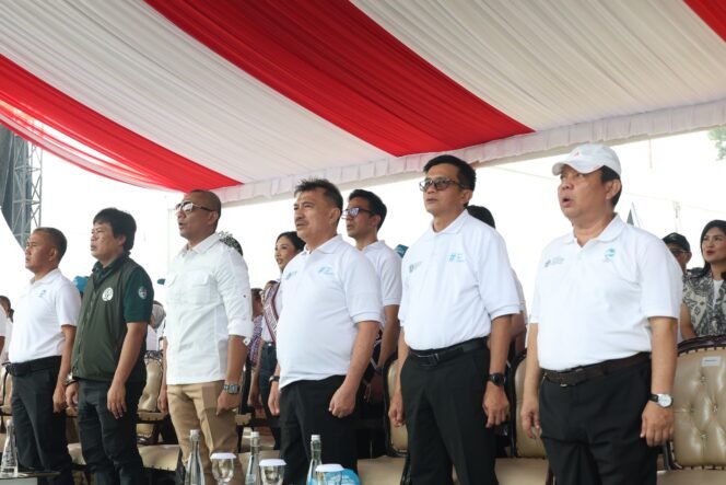
Photo: Wakil Wali Kota Bekasi Abdul Harris Bobihoe saat menghadiri acara hari lingkungan hidup 2026(Doc.Ist) 