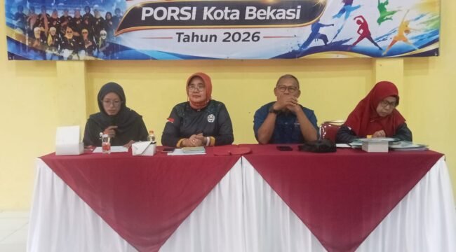 Photo: Dewan Pimpinan Cabang DPC PORSI Kota Bekasi saat giat rapat kerja 2026(Doc.Ist) 