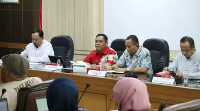 Rapat Koordinasi Pengawasan Pajak Air Tanah Kabupaten Bekasi. (Dok: Istimewa)