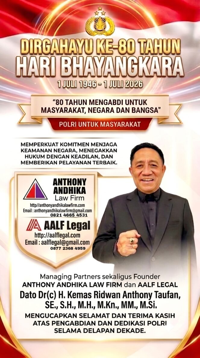 
Photo: Fyl ucapan hut bhayangkara ke 80