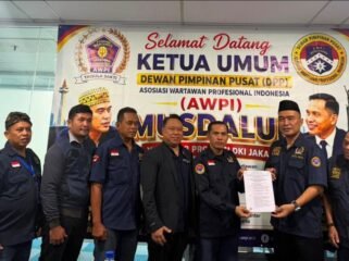 Photo: Musyawarah Daerah Luar Biasa (MUSDALUB) III Dewan Pimpinan Daerah (DPD) Asosiasi Wartawan Profesional Indonesia (AWPI) Provinsi DKI Jakarta menetapkan Yamarlin Hulu, S.E. sebagai Ketua DPD AWPI DKI Jakarta masa bakti 2026-2031. (Doc.Ist) 