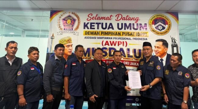 Photo: Musyawarah Daerah Luar Biasa (MUSDALUB) III Dewan Pimpinan Daerah (DPD) Asosiasi Wartawan Profesional Indonesia (AWPI) Provinsi DKI Jakarta menetapkan Yamarlin Hulu, S.E. sebagai Ketua DPD AWPI DKI Jakarta masa bakti 2026-2031. (Doc.Ist) 