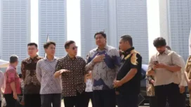 Peninjauan Lokasi Proyek Pembangunan Rusun di Cikarang oleh Kementerian. (Dok: Istimewa)
