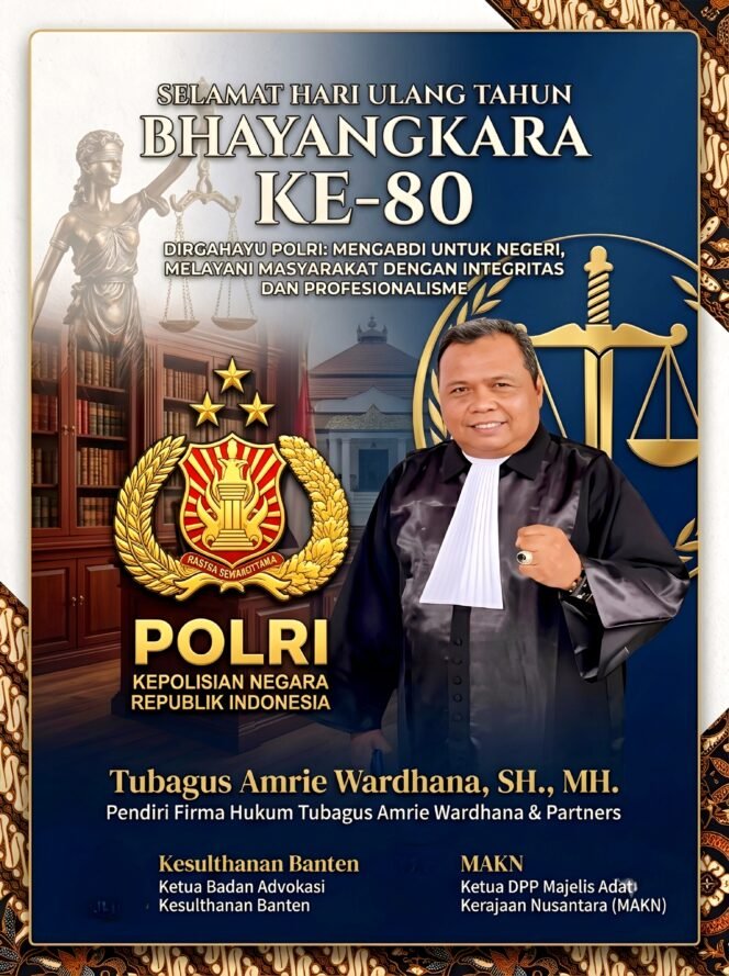 
Photo: Fyl Ucapan Hut Bhayangkara ke 80 