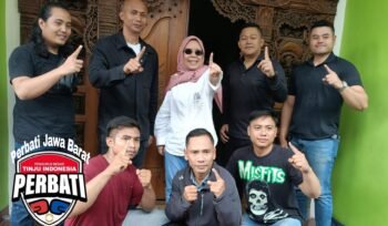 Photo: pengurus provinsi Jawa barat Perbati saat silaturahmi dengan nyimas Sakuntala Dewi (Doc.cam) 
