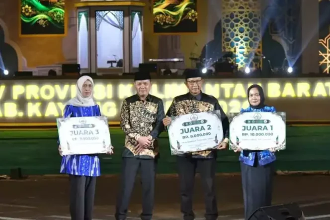 
Kubu Raya Juara Umum, Kayong Utara Masuk 5 Besar di Penutupan MTQ XXXIV Kalbar
