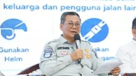 Photo: Sambutan Direktur Operasional Jasa Raharja, Ariyandi saat rapat koordinasi bersama gubernur (Doc.Ist) 