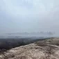 Karhutla di Desa Tasik Tebing Serai