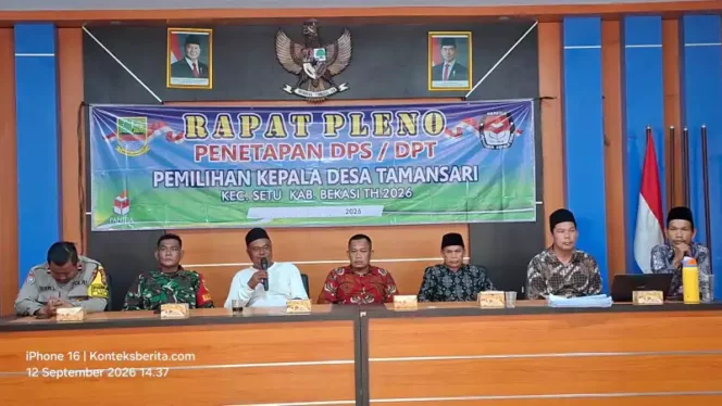 
Panitia Pilkades Tamansari Gelar Rapat Pleno Penetapan DPT, Ada 9242 Pemilih
