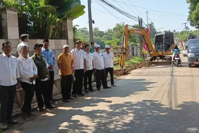 
Saluran Air 250 Meter Dibangun di Desa Tamansari